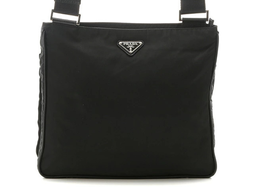 Prada bag Hobo black Saffiano leather